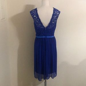 David's Bridal Dresses - David’s Bridal Blue lace bridesmaid dress size 18 David's Bridal Dresses - David’s Bridal Blue lace bridesmaid dress size 18